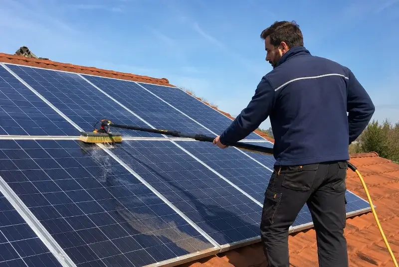 Nettoyage et entretien de panneaux solaires à Deyme
